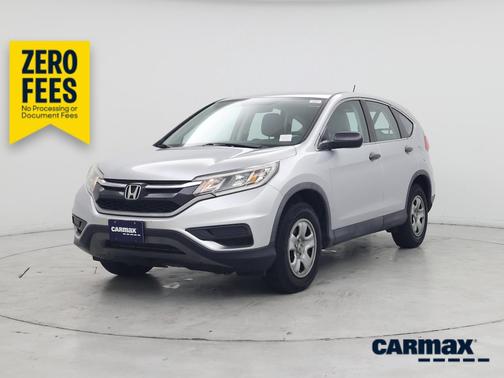 Silver 2015 Honda CR-V LX