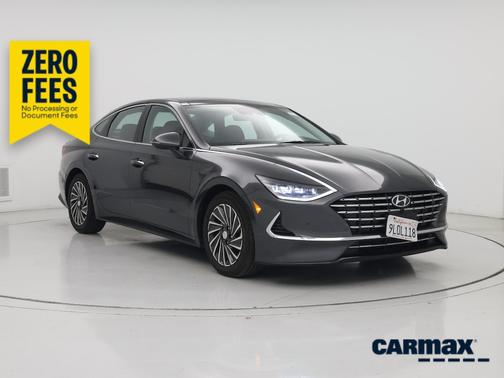 Gray 2023 Hyundai SONATA Hybrid Limited