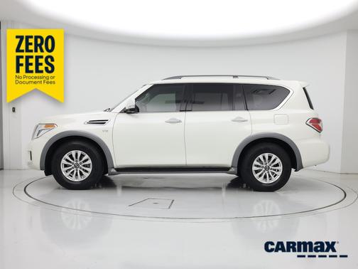 White 2020 Nissan Armada SV