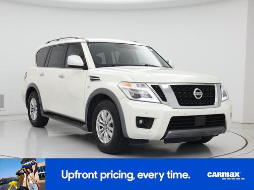 White 2020 Nissan Armada SV