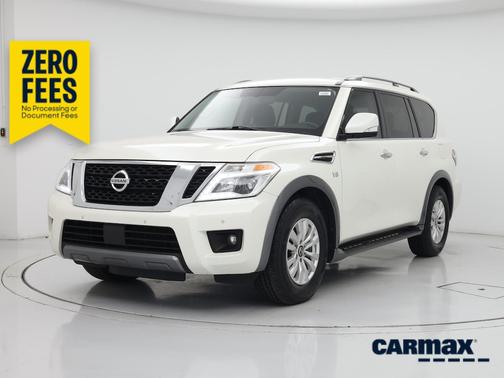 White 2020 Nissan Armada SV