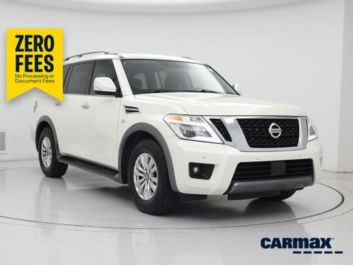 White 2020 Nissan Armada SV