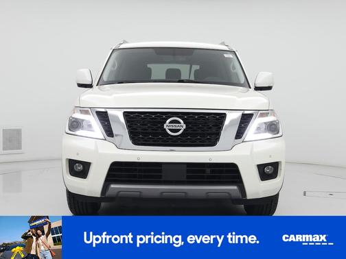 White 2020 Nissan Armada SV