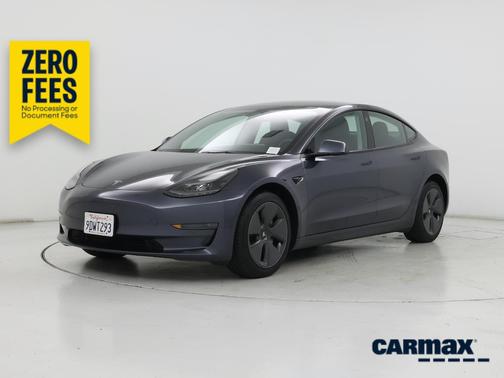 Gray 2023 Tesla Model 3