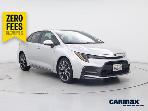 Silver 2021 Toyota Corolla SE
