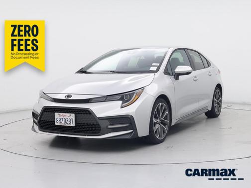 Silver 2021 Toyota Corolla SE