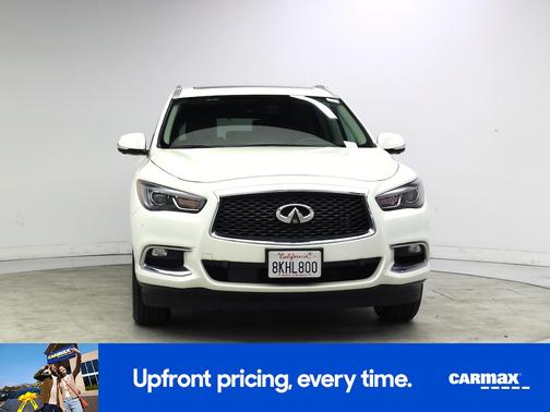 White 2019 INFINITI QX60 Luxe