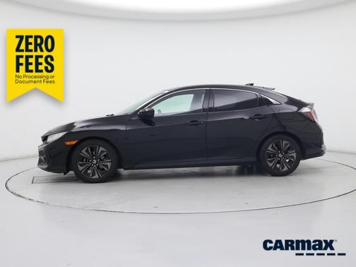 Black 2019 Honda Civic EX