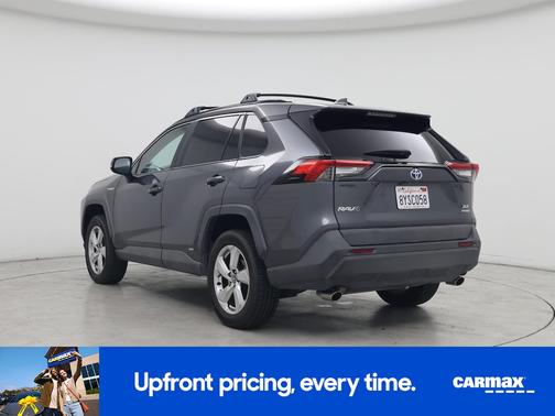 Gray 2021 Toyota RAV4 Hybrid XLE Premium