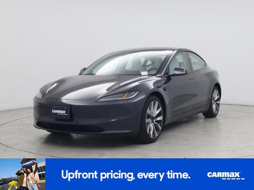 Gray 2025 Tesla Model 3 Long Range