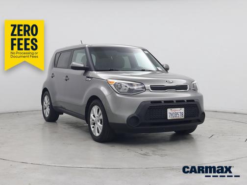 Gray 2015 Kia Soul +