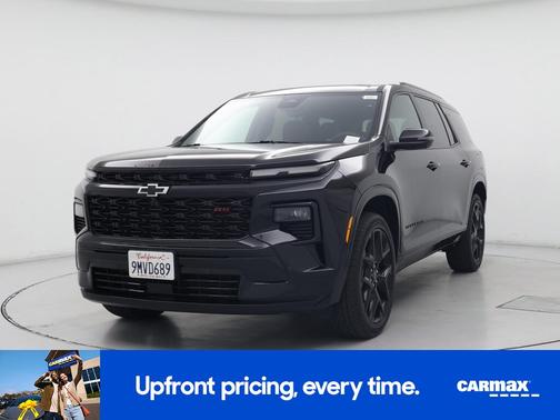 Black 2024 Chevrolet Traverse RS