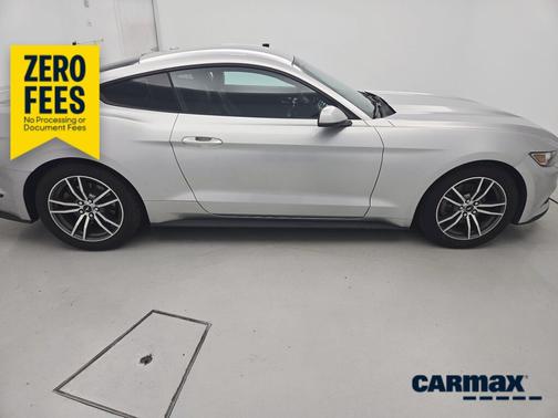 Silver 2015 Ford Mustang Ecoboost Premium