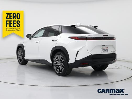 White 2024 Lexus RZ 450e Luxury
