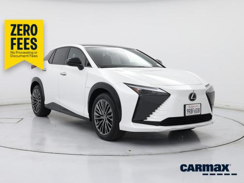 White 2024 Lexus RZ 450e Luxury