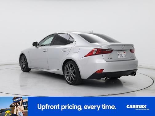 Silver 2015 Lexus IS 350