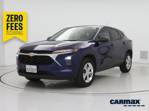 Blue 2024 Chevrolet Trax LS