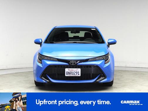 Blue 2020 Toyota Corolla Hatchback SE
