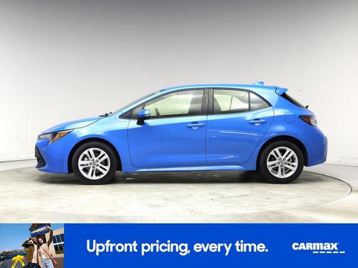 Blue 2020 Toyota Corolla Hatchback SE