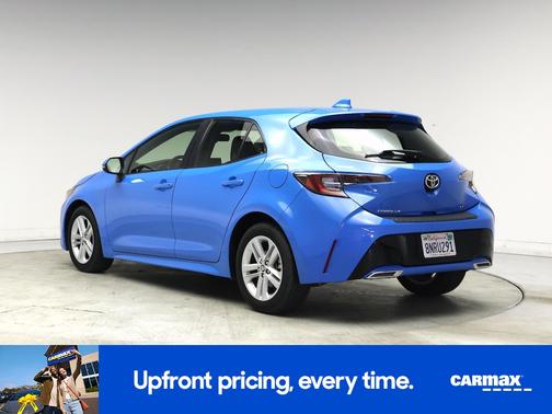 Blue 2020 Toyota Corolla Hatchback SE