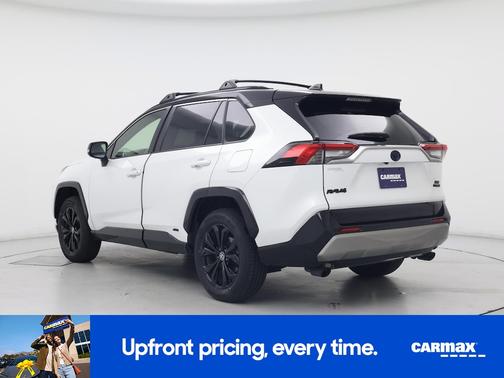 White 2023 Toyota RAV4 Hybrid XSE