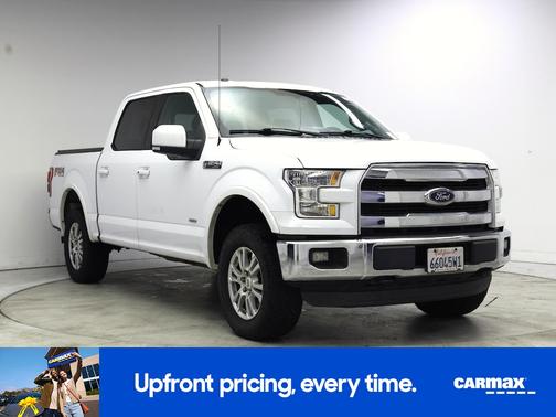 White 2015 Ford F-150 Lariat