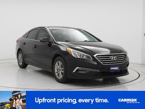 Black 2015 Hyundai SONATA SE