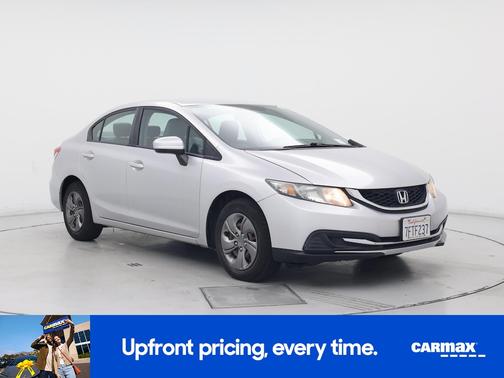 Silver 2014 Honda Civic LX