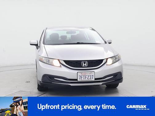 Silver 2014 Honda Civic LX