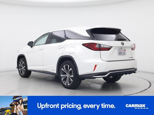 White 2018 Lexus RX 450h L Luxury