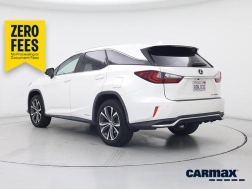 White 2018 Lexus RX 450h L Luxury