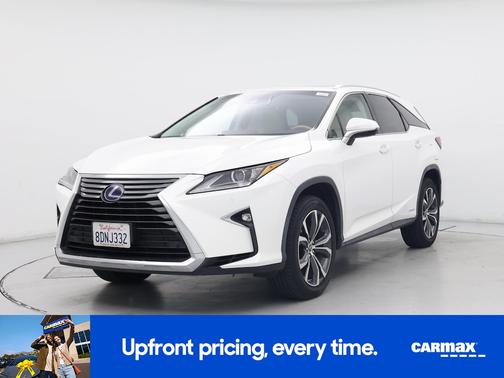 White 2018 Lexus RX 450h L Luxury