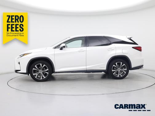 White 2018 Lexus RX 450h L Luxury