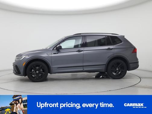 Gray 2023 Volkswagen Tiguan SE R-Line Black