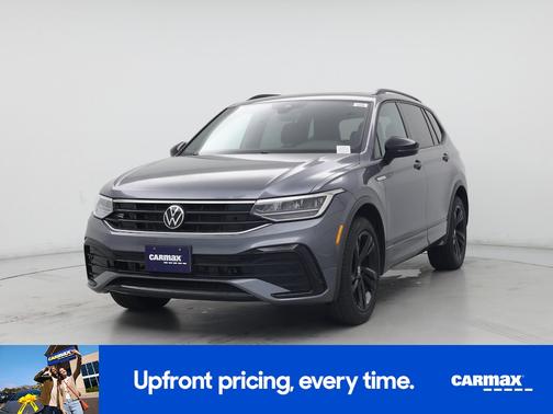 Gray 2023 Volkswagen Tiguan SE R-Line Black
