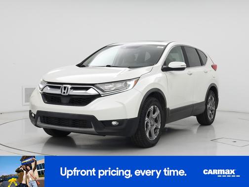White 2018 Honda CR-V EX-L