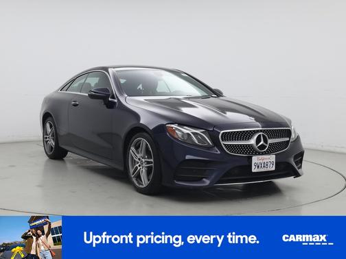 Blue 2018 Mercedes-Benz E-Class