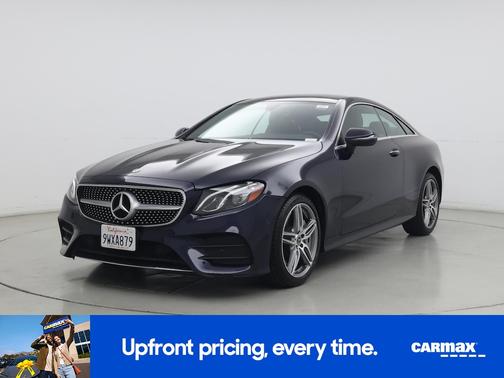 Blue 2018 Mercedes-Benz E-Class