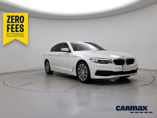 White 2019 BMW 530e iPerformance