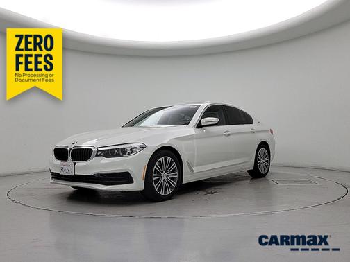 White 2019 BMW 530e iPerformance