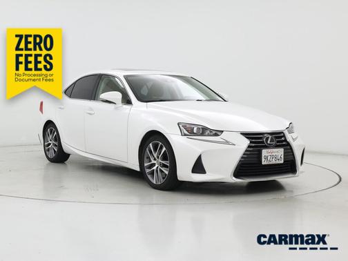 White 2018 Lexus IS 300 F-Sport