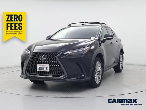 Black 2025 Lexus NX 350h Premium