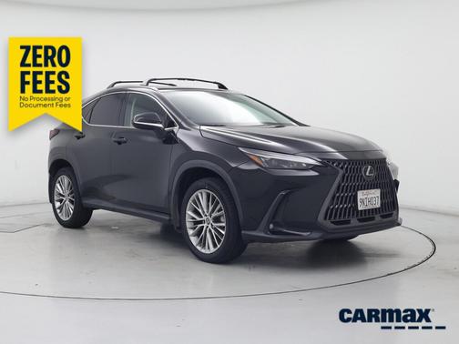 Black 2025 Lexus NX 350h Premium