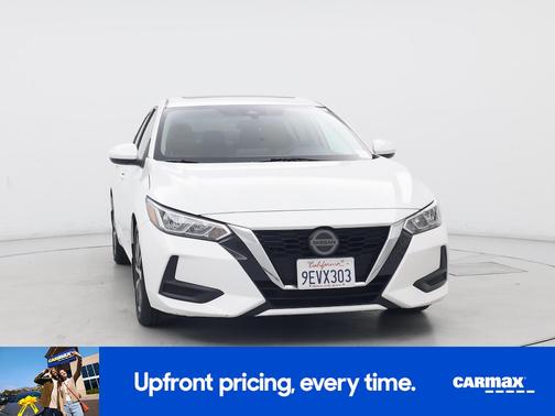 White 2023 Nissan Sentra SV