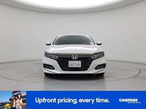 White 2018 Honda Accord Sport