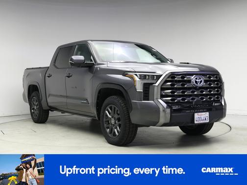 Gray 2024 Toyota Tundra Hybrid Platinum