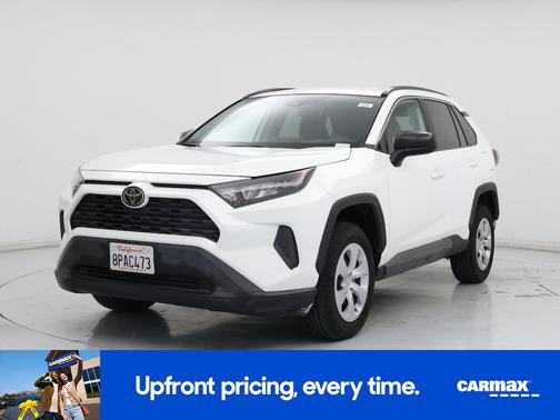 White 2019 Toyota RAV4 LE