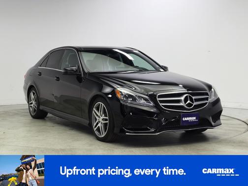 Black 2015 Mercedes-Benz E-Class Sport
