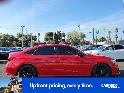 Red 2022 Honda Civic Sport