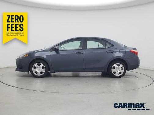 Blue 2018 Toyota Corolla LE